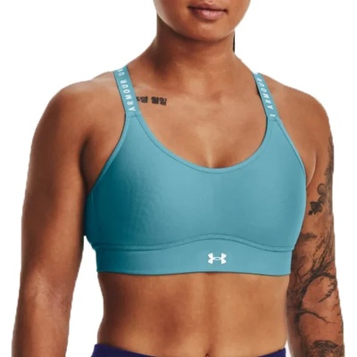 Under Armour Сутиен Under Armour UA Infinity Mid Covered-BLU Син Velikost XS