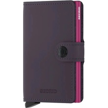 Secrid Miniwallet Matte Dark Purple Fuchsia