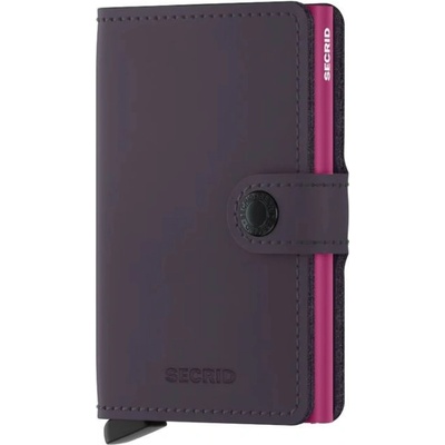 Secrid Miniwallet Matte Dark Purple Fuchsia