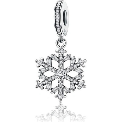 P&J Jewellery Stříbrný visací přívěsek Nádherná vločka CHSS3