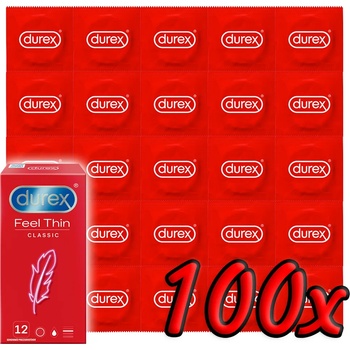Image 1 of Durex Feel Thin Classic 100 pack