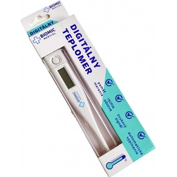 BIOMIC Digitálny teplomer s puzdrom 1 kus