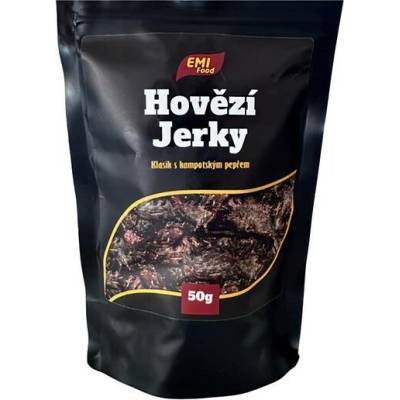 EMI Food Hovězí Jerky Klasik s kampotským pepřem 50 g