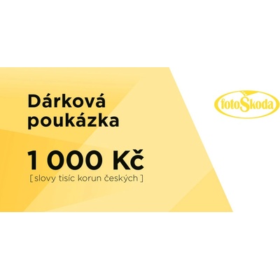 Výrobce neuveden Dárková poukázka 1000 Kč