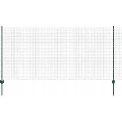 Svařovaný drátěný Oplocení s 11 U sloupky, zelený, 1,2x25m, Ocel