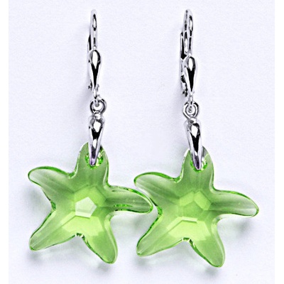 Čištín s krystaly Swarovski peridot NK 1313/27