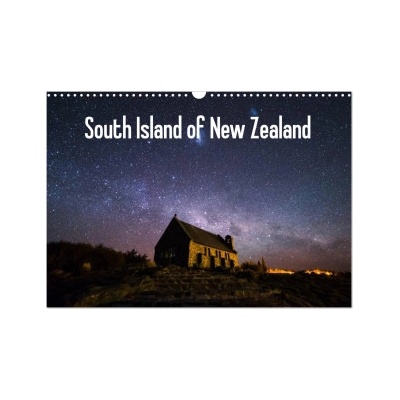 Calvendo South Island of New Zealand (Wall Calendar 2026 DIN A3 landscape), CALVENDO 12 Month Wall Calendar | Calvendo, Sebastian Warneke