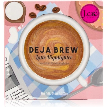 J. Cat Beauty Deja Brew озарител цвят 101 Cafe Elevation 5.6 гр
