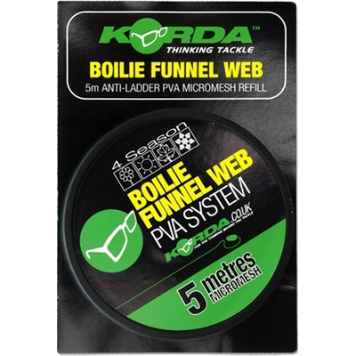 Korda PVA punčocha Funnel Web Hexmesh 5 m Boilie