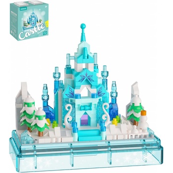 KOCO Stavebnice mini Zimní hrad 381 ks