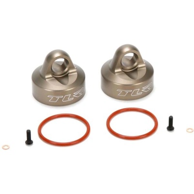 Team Losi Racing TLR амортисьорни капаци отв. Al. (2): 5IVE-T/MINI WRC