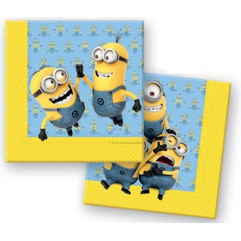 Procos Papierové servítky Mimoni 33x33cm 20ks