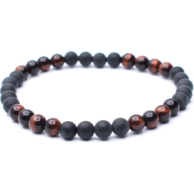 Milujeme Kameny Býčí oko a onyx pánský kulička NPK33