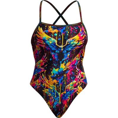 Funkita Дамски бански костюм Funkita Women's Strapped In One Piece Swimsuit - Killer Cupid - размер 40 (EU) (150-5661-0915)