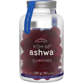 Nutriversum KSM-66® Ashwagandha Gummies [60 желирани бонбони] Черна малина