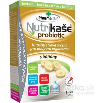 Nutrikaše probiotic s banány 180 g