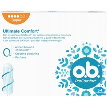 O.B. Tampóny ProComfort Super 54 ks