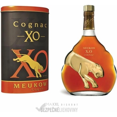 Meukow XO 40% 0,7 l (tuba)