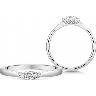 Sofia diamonds zlatý zásnubný prsteň s diamantmi H I1 UDRG44646W H I1