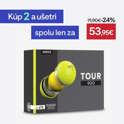 Inesis Tour 900 žlté 12 ks