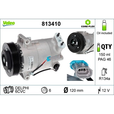 Kompresor, klimatizace VALEO 813410