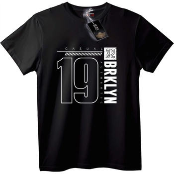 NOONEBRAND Тениска 19 Brooklyn Градска - 7XL, White