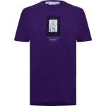 OFF WHITE Тениска OFF WHITE Men's Mirror T-Shirt - Purple