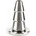 Mr. Steel Тежък стоманен анален плъг Mr. Steel Cone Plug