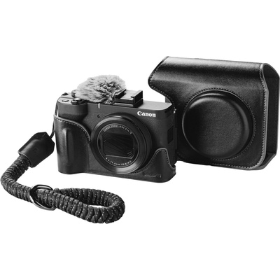 SmallRig 5386 Leather Case Kit for Canon PowerShot V1 Black