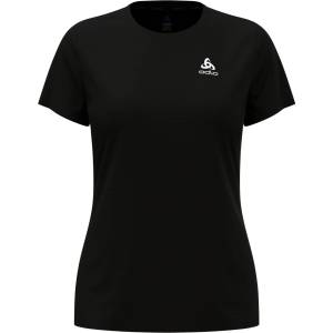 Odlo Дамска тениска Odlo Women's Essential Flyer T-Shirt Crew Neck S/S Running shirt - Black - размер XL (916-5682-0115)