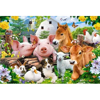 Image 1 of Castorland - Puzzle Farm Friends 40 maxi - 40 - 99 piese