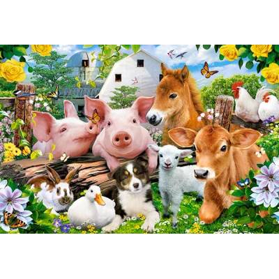 Castorland - Puzzle Farm Friends 40 maxi - 40 - 99 piese
