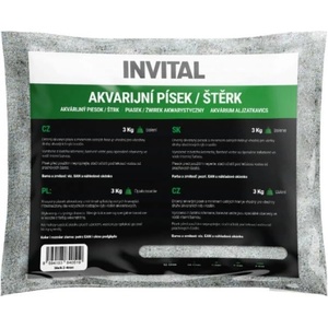 INVITAL Аквариумен пясък силициев фин 0, 2-0, 8мм 25кг (3088)
