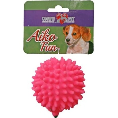 Cobbys pet aiko fun Ježek gumová 8,5 cm