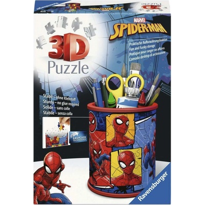 Ravensburger 3D puzzle Stojan na ceruzky Spiderman - 40-99 ks