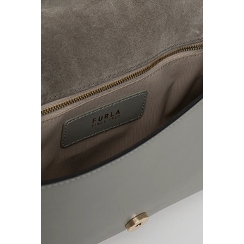 Furla Кожена чанта Furla в сиво WB01654. BX3750.3771S1007 (WB01654.BX3750.3771S)