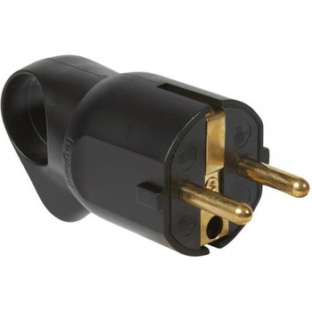 Image 1 of Legrand Щепсел черен 2P+Т 16A 250V с ринг - 050328 (050328)