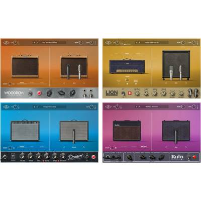 Universal Audio Guitar Amp Bundle V2 (el. licence)