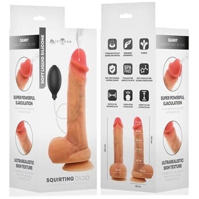 MR INTENSE DANNY SILIKÓNOVÉ EJAKULAČNÉ DILDO 20,5 CM