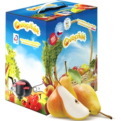 Ovocňák Jablko a hruška 100% ovocná šťava 3 l