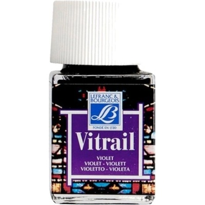 Lefranc & Bourgeois Vitrail Боя за стъкло 601 Violet 50 ml 1 бр (74.6018)