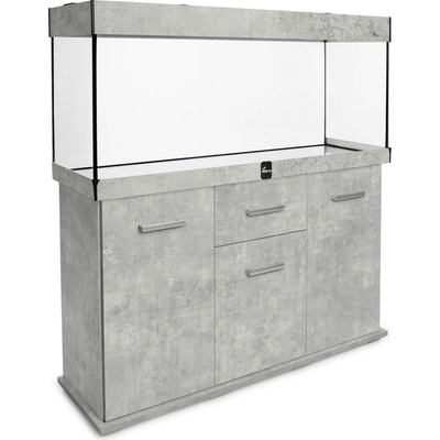 Diversa Solid LED akvarijní set rovný beton 1x24 W 240 l