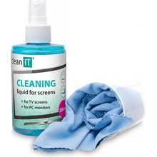 Omega Clean čistiaci roztok na obrazovku s utierkou 200 ml SKITCL18