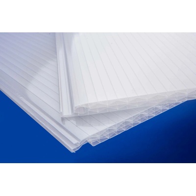 Lanit Plast Polykarbonátová komůrková deska Marlon CLICKLOC 16 mm pětistěnná 0,5 x 5 m opál 1 ks