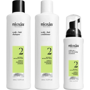 Nioxin System 2 Kit for Natural Hair with Progressed Thinning