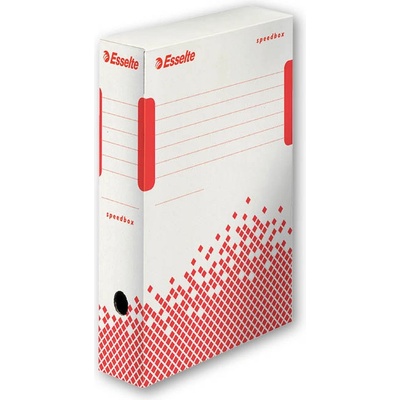 Esselte Speedbox archivační krabice bílá 80 mm – Zboží Živě
