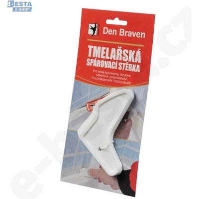 Silikonová tmelařská spárovací stěrka, hobby DEN BRAVEN