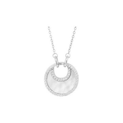 Fiorelli silver Strieborný náhrdelník N4571W