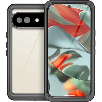 Google Pixel 9a REDPEPPER Водоустойчив / Удароустойчив Калъф + Скрийн Протектор - Черен, IP68