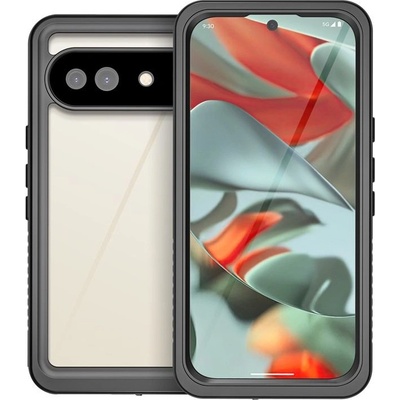 Google Pixel 9a REDPEPPER Водоустойчив / Удароустойчив Калъф + Скрийн Протектор - Черен, IP68